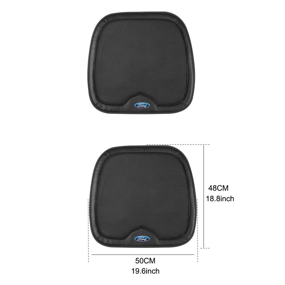 Car Anti-Slip Honeycomb Pad Seat Breathable Auto Accessories Pad For Ford MK7 Ranger Fiesta Kuga Mondeo Fusion Taurus ST Racing