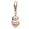 Cartoon Cute Owl Pocket Watch Double Open Electronic