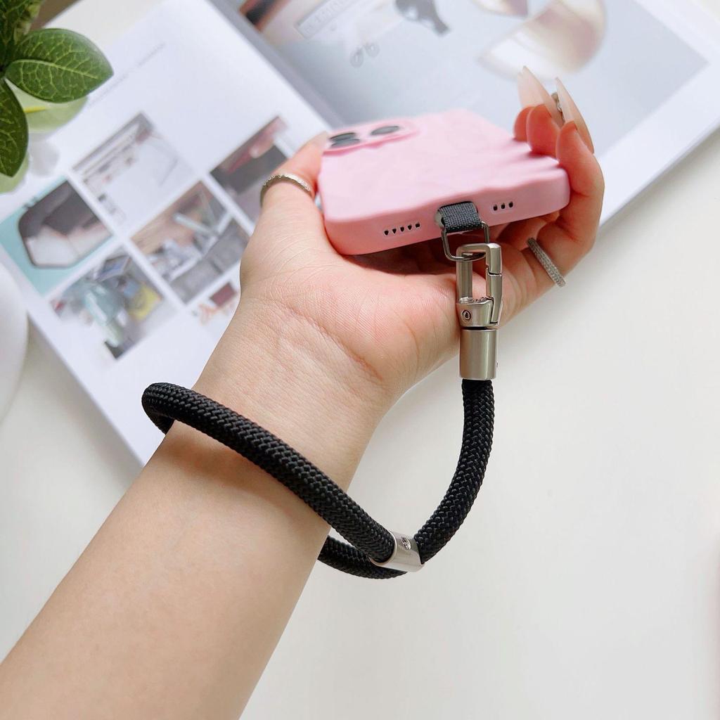Verstellbares Multifunktions-Handgelenkband mit Metallschnalle für Handy und Handtasche - Stilvoll & Hochwertig