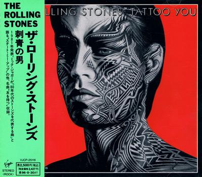 CD ROLLING STONES - Tattoo You VJCP25118 Virgin 1994 Japan Rock Used