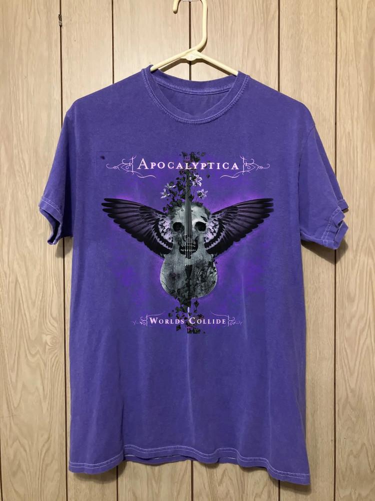Apocalyptica Band Tour T-shirt All size S to 5XL Purple MD1211 Unisex T-Shirt XL