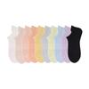 10 Pairs  Women's Spring and Summer Antibacterial Breathable Anti-ball Mesh Mesh Women's Boat Socks Tight-knit Socks