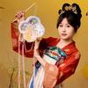 Handmade Handheld Rabbit Lantern Chinese Style DIY Material Bag  Dancing Props