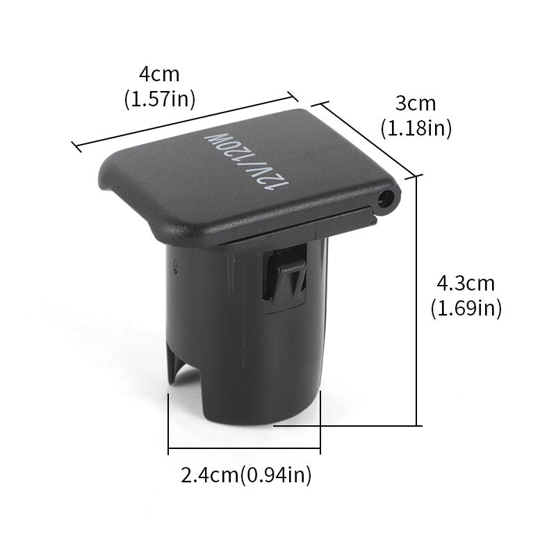 85535-33060 Power Outlet Socket Cover For Lexus GX460 LX570 For Toyota Landcruiser Prado 4Runner Camry Highlander 8553506020