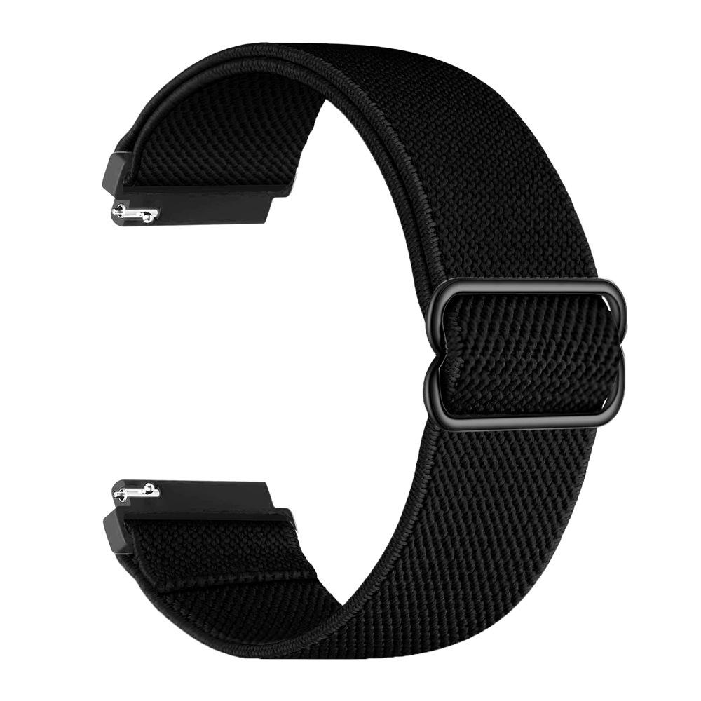 Nylon Strap for Samsung Galaxy Watch 7 FE 6 5 4/Gear S3 Adjustable Bracelet for Amazfit Balance 2/Bip 6 5/GTR 4/Active 2 3/GTS 4