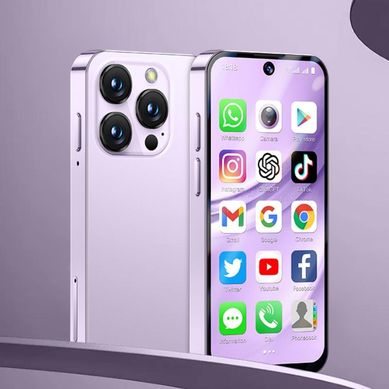 Soyes XS19 Pro Mini 4G Smartphone 3,88 pollici TFT Quad Core Dual SIM 5MP Fotocamera posteriore Bluetooth WIFI Tipo-C Impronta digitale Touchscreen Android Telefono cellulare