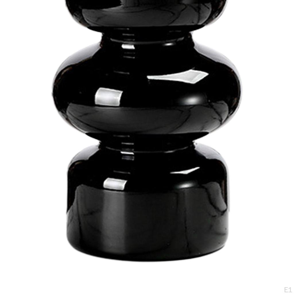 Glass Vase Floral Decorative Dried Flower for Living Room Farmhouse