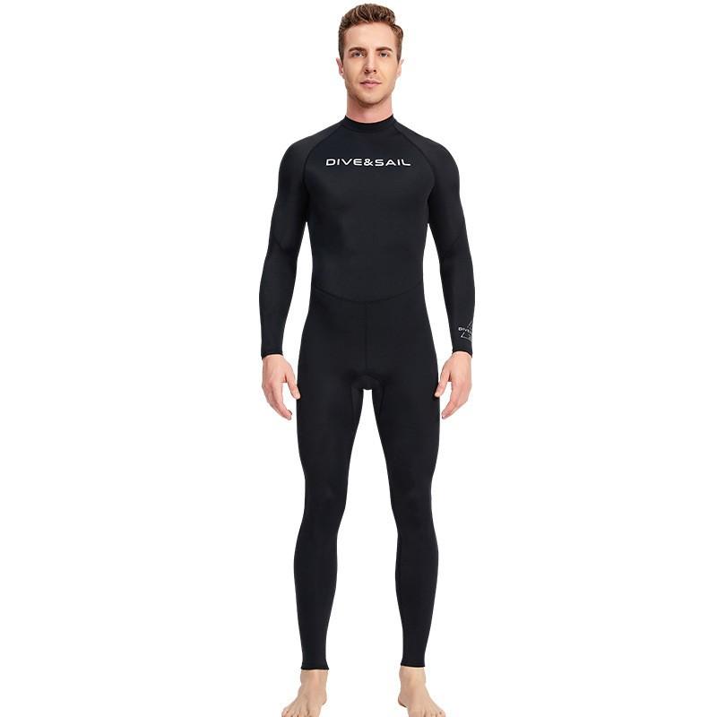 Mens Full-Body Neoprene-Free Wetsuit Snorkeling Surfing