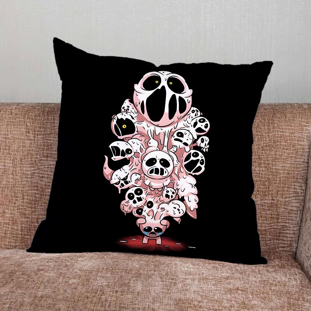 Game The B-Binding Of Isaac Pillow Case For Home Bedroom Car Office Decoration Living Room Sofa Cushion Cover Suitable