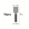 1set/10pcs Self Adhesive Cable Organizer, Table/Wall Adhesive Cable Fixed Clip, Power Cable Tie Network Cable Routing Holder