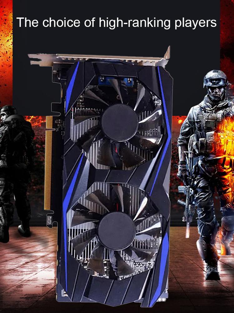 Desktop Computer Graphics Card GDDR5 1020MHz 5000MHz 1G 128 Bit GDDR5 Gaming Video Card