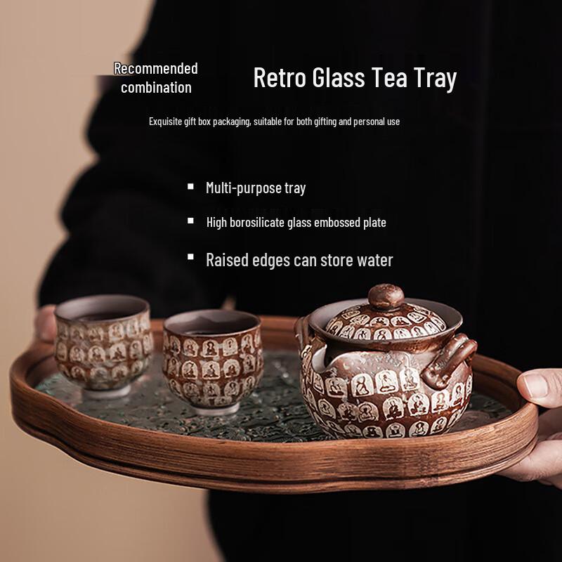 Новый китайский позолоченный серебряный чайный сервиз Qixuanyuan