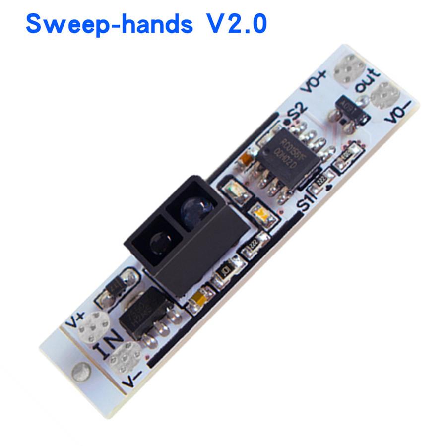 Touch Switch Capacitive Module 5V-24V 3A LED Dimming Control Lamps Active Components Short Distance Scan Sweep Hand Sensor