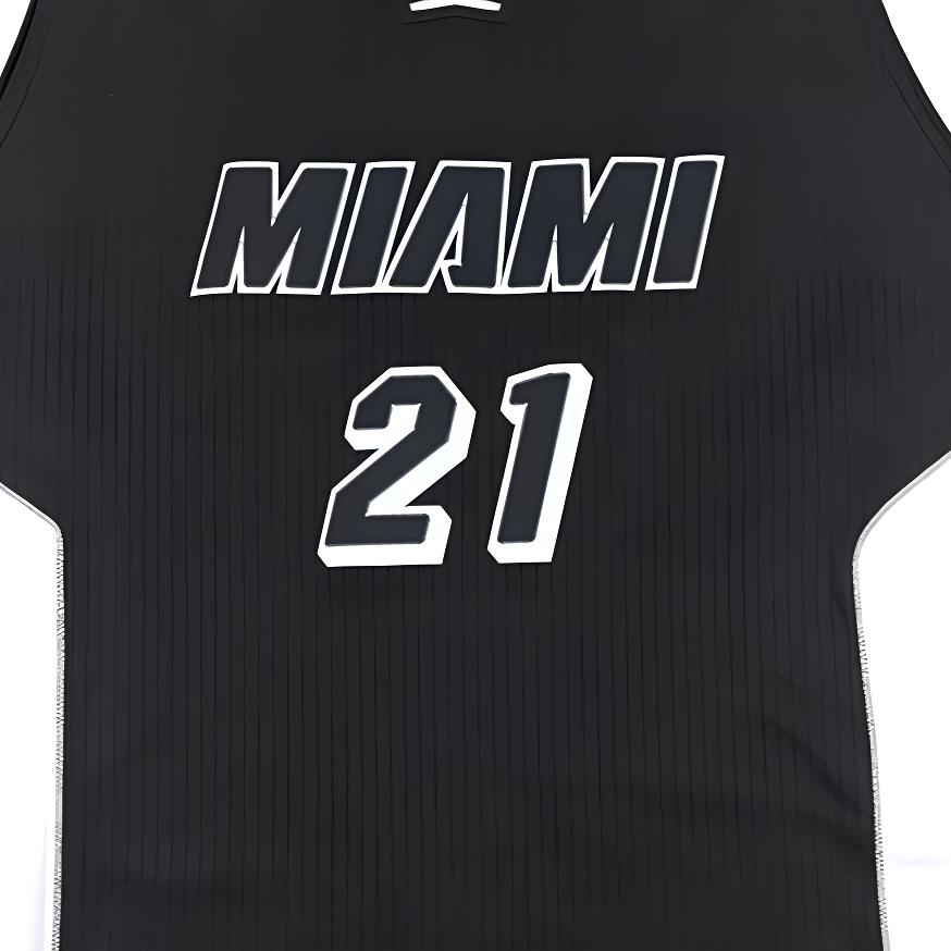 adidas Basketball Jersey Unisex Black 7470A-3ME-K92759