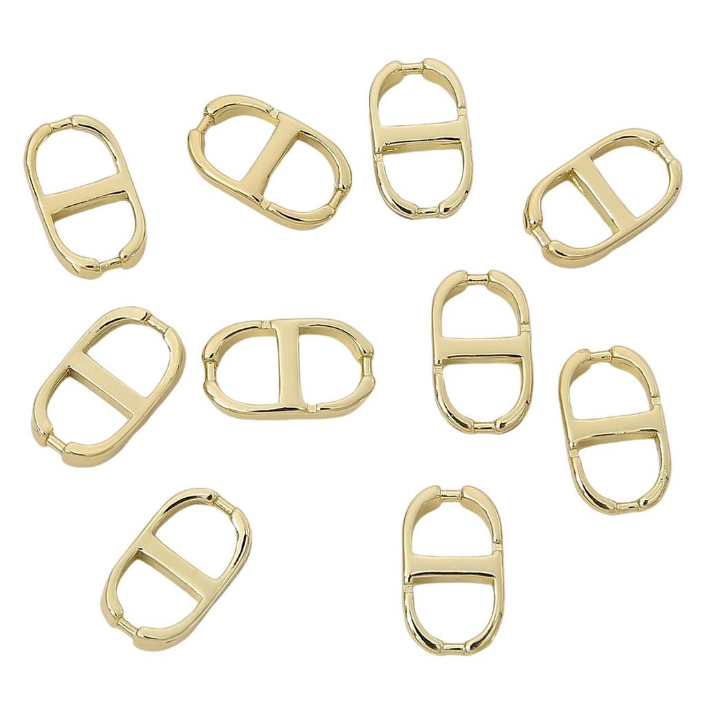 Copper Double Letter D Charm For DIY Jewelry Making Craft Accessories