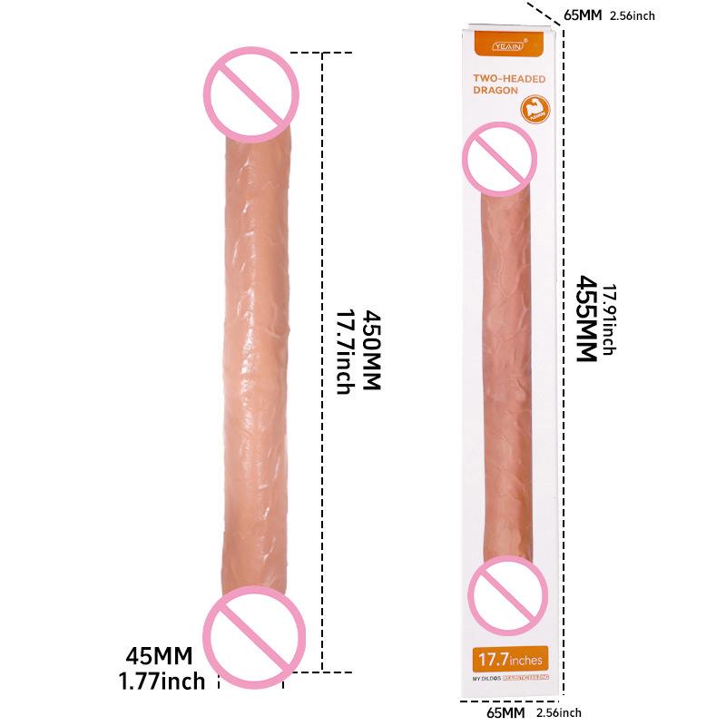 Double-headed Dragon Girl Realistic Dildo & Female Masturbator