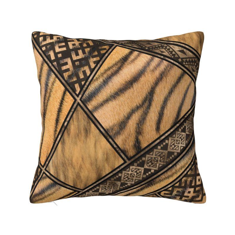 Custom Leopard Print Pillow Case Decoration Luxury Animal Skin Outdoor Cushions Square Pillowcase