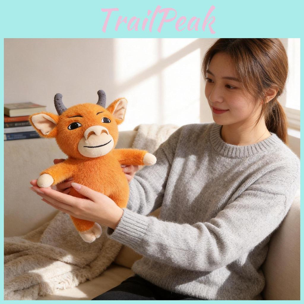 Peluche Carino Animale Niu Lai Regalo Per Bambini E Ragazzi