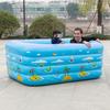 WEZHO 1.5M Three-Layer Inflatable Family Swimming Pool
