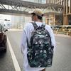 Women's Print Backpack Student Schoolbag Men's Large Capacity Travel Backpack