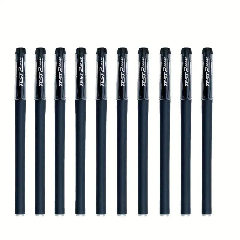 

10pcs Gel Pen Set: Perfect For Students Exams Office Suitable School Kids Study Writing Book Dedicated Pen Stationery Supplies