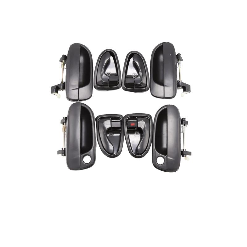 Outside / Ide Door Handles Set 8265025000 8261022001 For Hyundai Accent 2000 2001 2002 2003 2004 2005 2006