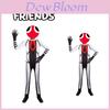 Roblox Rainbow Friends Ant Man Kid Halloween Jumpsuit Mask Cosplay Costume Gift