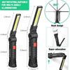 Generic Led Work Light Usb Rechargeable Super Bright Cob 360 Rotating Foldable Magnetic Base For Car Repair Camping Garage2 Pack