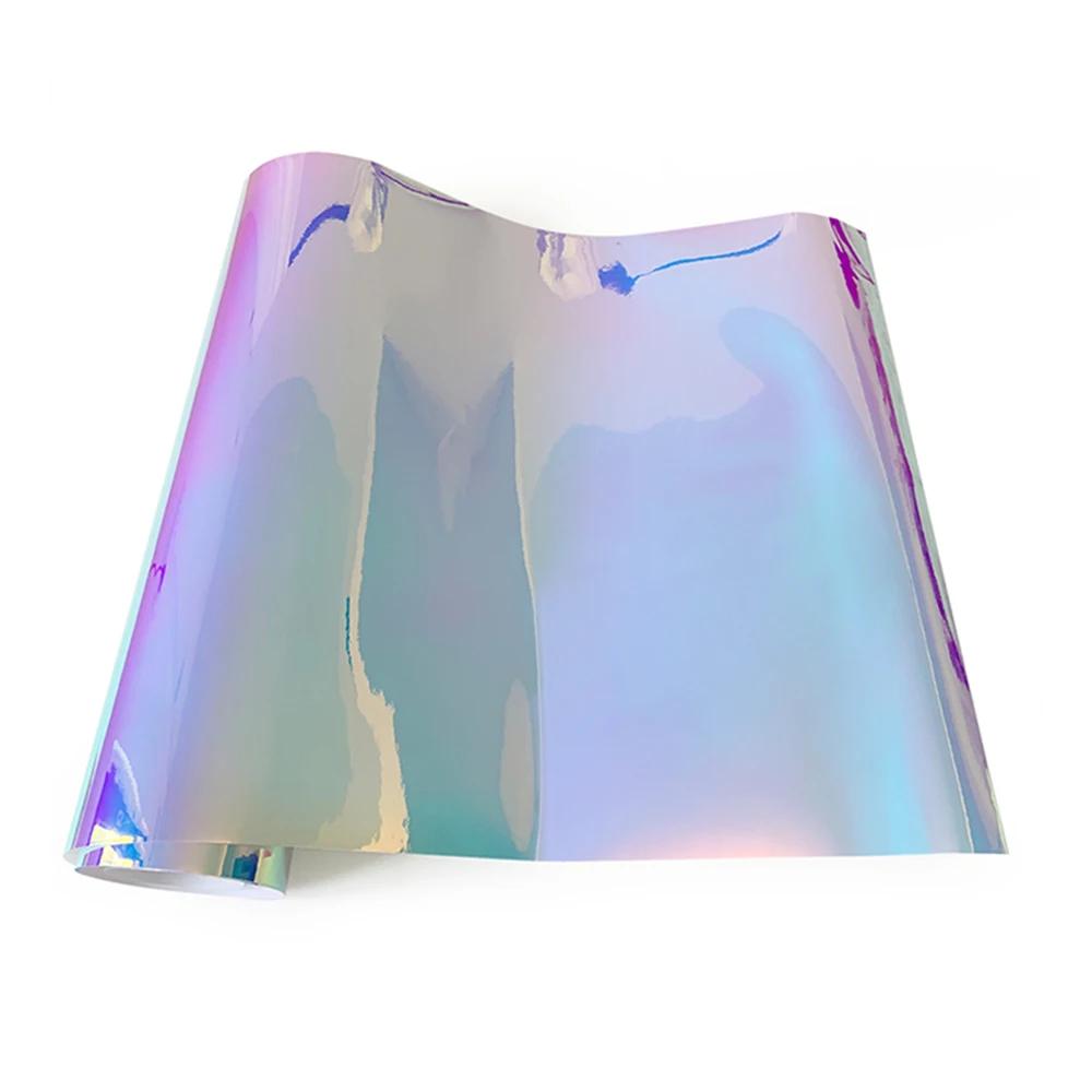 135cm Car Wrap Air Free Bubble Holographic Rainbow Sticker Color Change DIY Automobiles Decals Sheet Car Styling Car Accessories