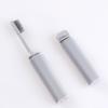 Foldable Travel Toothbrush,Portable Toothbrush Built in Cover,Folding Toothbrushes for Hiking,Camping,Traveling