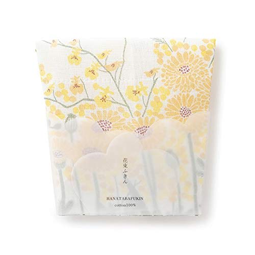 [Nakagawa Masashichi Shoten] Bouquet Dishcloth, Yellow