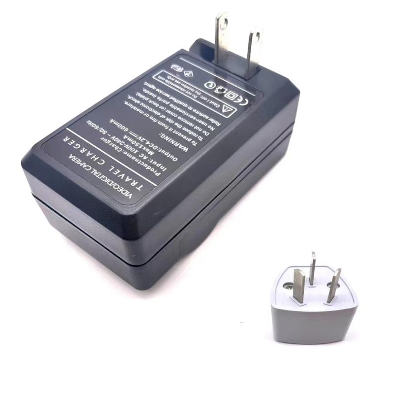 

Portable Camera Battery Charger for S002E Models Power Adapter Offering Reliable Power Supply in Travel and Outdoor Use