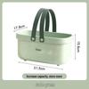 Portaoggetti Doccia Portatile per Dormitori: Cesto Porta Articoli da Toeletta con Design Drenante