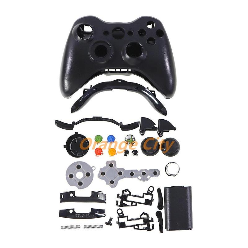 Sostituzione Per Custodia Cover Kit Controller Wireless XBOX360 Thumbstick Per Gamepad Xbox 360 Guscio Abitacolo Completo e Pulsanti