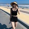 Body Bustier Bikini Top and Bottom Set [Akihee] Women's Swimsuit, Covering, Tankini, Style, Set, Fitness, Sexy, Stylish, Summer, Cute, Sports, Set,