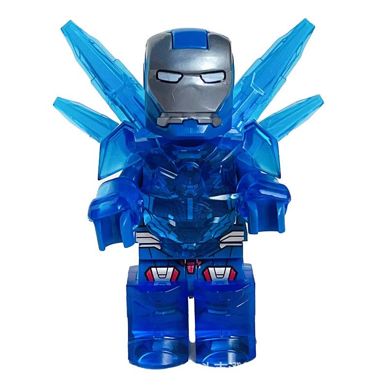 Ninja Warrior Superhero Doll With Weapon Single Building Block Assembly Toy