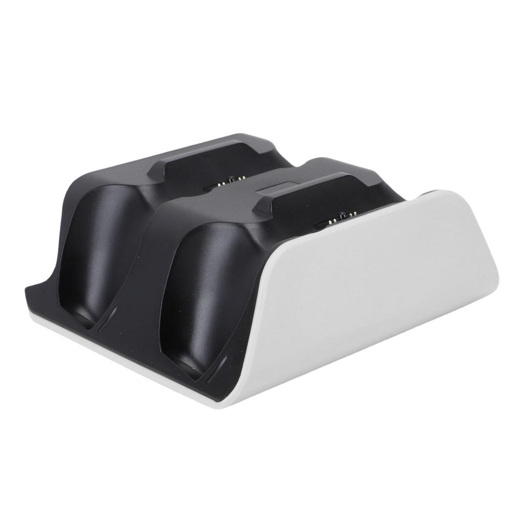 Charging Station Fit for Edge Controller Dual Game Console Controller Charger Dock Storage Stand with USB Cable White