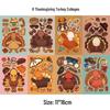 DIY Cute Animal Illustration Stickers for Phone Case - Thousand Layer Collection