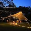 Outdoor LED Solar Crystal Ball String Lights - Waterproof Decorative Lights for Camping and Tents