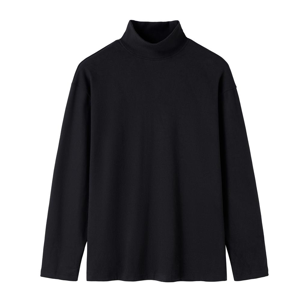 Men's Casual Long Sleeve T-shirt Gentlemen Loose Pullovers Autumn Shirts Male Tops Dralon