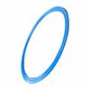 5pcs Hopscotch Ring Clips Circle Encourages Imagination and Invention Game Sports Toy for Outdoor Playing Activity Blue
