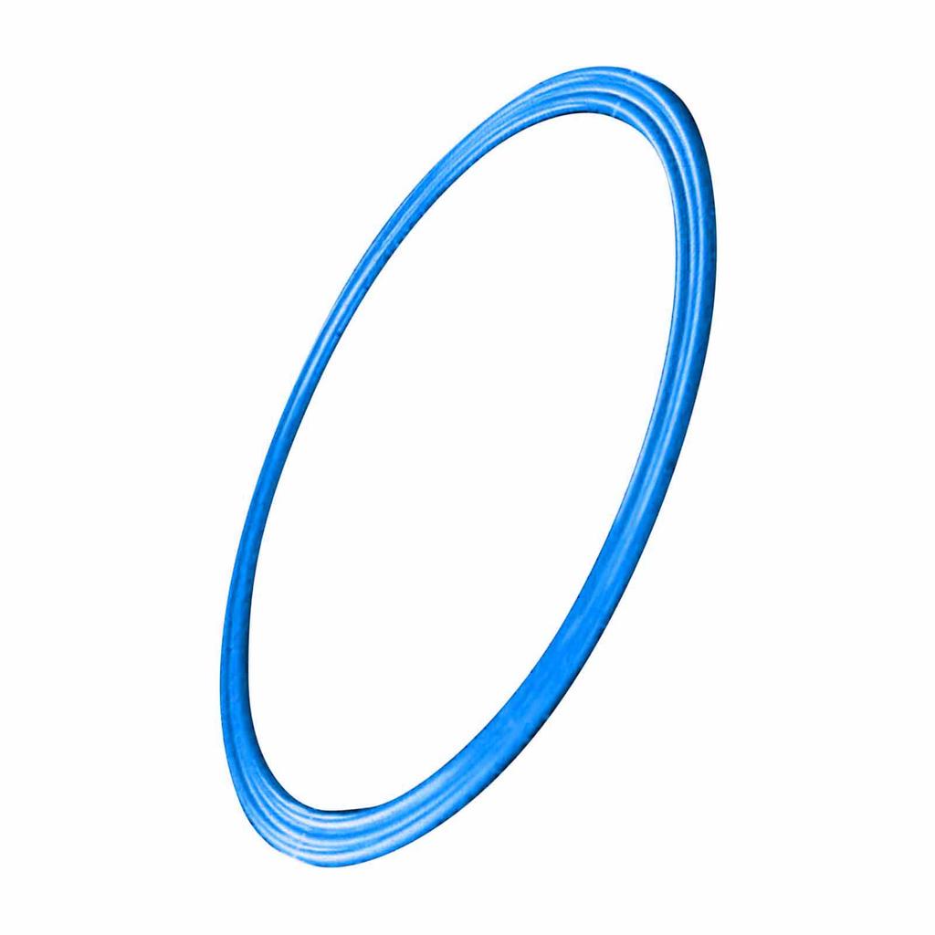 5pcs Hopscotch Ring Clips Circle Encourages Imagination and Invention Game Sports Toy for Outdoor Playing Activity Blue