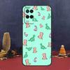 Dinosaur Pattern Case For Oppo A60 A80 A40 A6 A5 Pro A15 A16 A17 A57 A94 A74 A54 A76 A96 A18 A38 A58 A78 A98