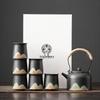 Su's Hand-painted Landscape Ceramic Kung Fu Tea Set