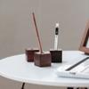 Desktop Storage Wooden Single Pen Holder Pen Storage Box Wooden Pencil Stand  Minimalist