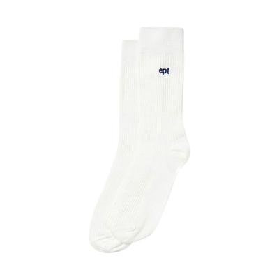 EPT LOGO SOCKEN (WEISS)