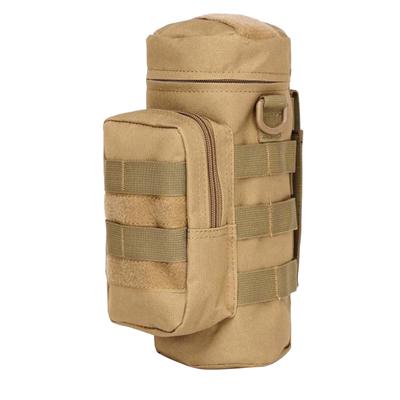 Bolsa para garrafa de água Molle para atividades ao ar livre, chaleira tática, bolsa de ombro para fãs do exército