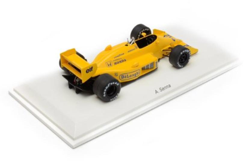Reve Lotus 99T 1987 Monaco GP Winner No12 Completed Product 1/43 A.Senna