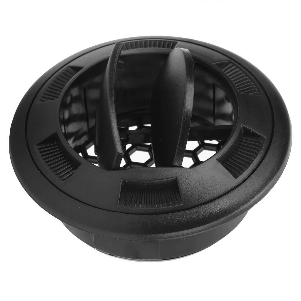 100 75mm Air Conditioning Outlet with Grille Black Round for Bus RVs Electric Car