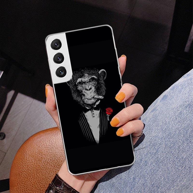 Man Suit Shirt Tie Phnoe Case for Samsung Galaxy S26 S25 Edge S23 S24 Ultra S22 Plus S21 S20 FE Unique Cover Soft Coque Galaxy S